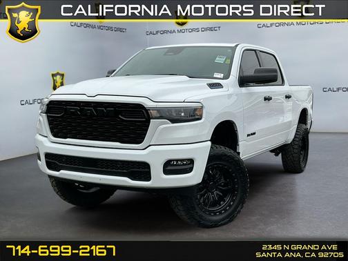 Bright White Clearcoat 2025 RAM 1500 Tradesman
