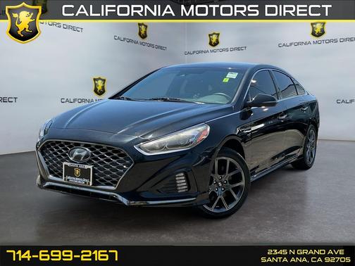 Phantom Black 2018 Hyundai SONATA Limited 2.0T