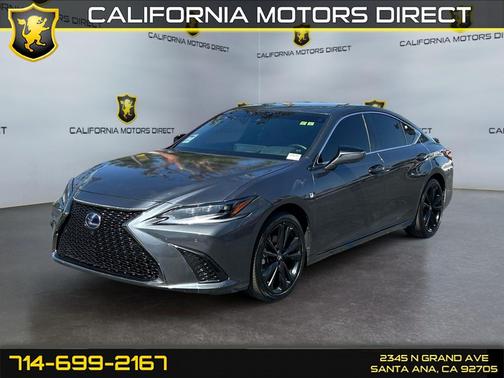 Cloudburst Gray 2024 Lexus ES 300h F SPORT Handling