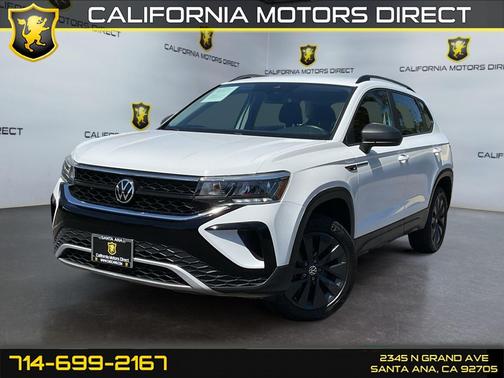Pure White 2022 Volkswagen Taos 1.5T S