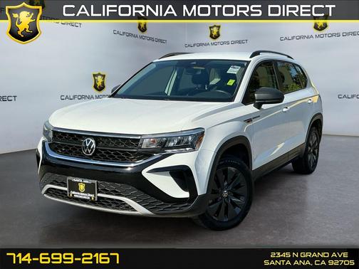 Pure White 2022 Volkswagen Taos 1.5T S