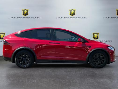 Red Multi-Coat 2022 Tesla Model X Dual Motor All-Wheel Drive
