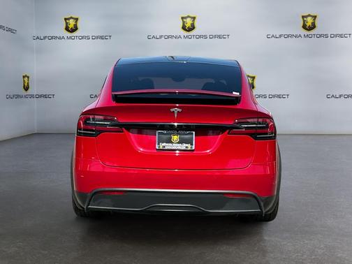 Red Multi-Coat 2022 Tesla Model X Dual Motor All-Wheel Drive