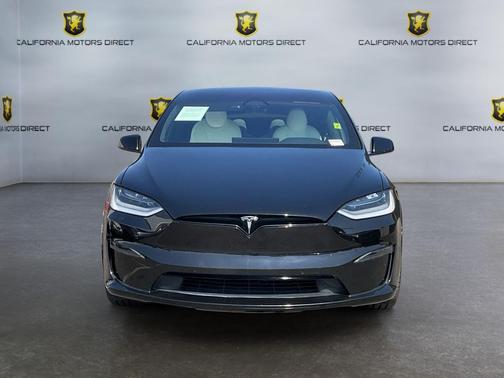 Solid Black 2022 Tesla Model X Dual Motor All-Wheel Drive