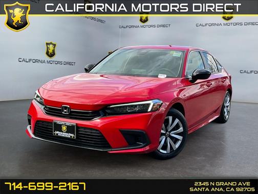 Rallye Red 2024 Honda Civic LX