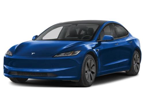 Deep Blue Metallic 2025 Tesla Model 3 Long Range