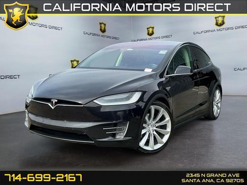 Black 2016 Tesla Model X 70D