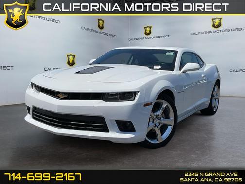 Summit White 2015 Chevrolet Camaro 2LT