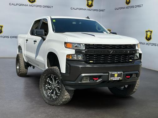 Summit White 2021 Chevrolet Silverado 1500 Custom