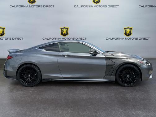 Graphite Shadow 2019 INFINITI Q60 3.0T LUXE