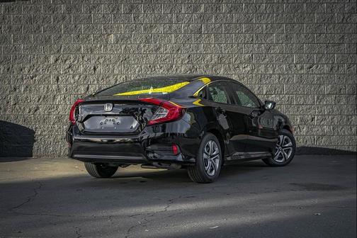 Crystal Black Pearl 2018 Honda Civic LX