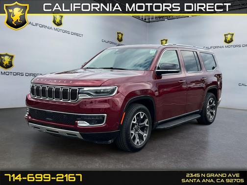 Velvet Red Pearlcoat 2024 Jeep Wagoneer Series III