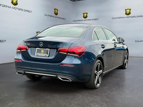 Denim Blue Metallic 2022 Mercedes-Benz A-Class Sedan