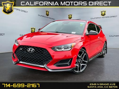Racing Red 2021 Hyundai Veloster Base