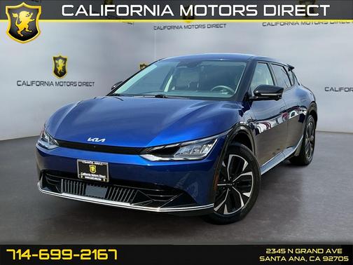 Yacht Blue 2023 Kia EV6 Wind