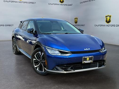 Yacht Blue 2023 Kia EV6 Wind