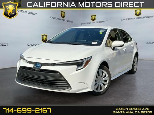 2025 Toyota Corolla Hybrid LE