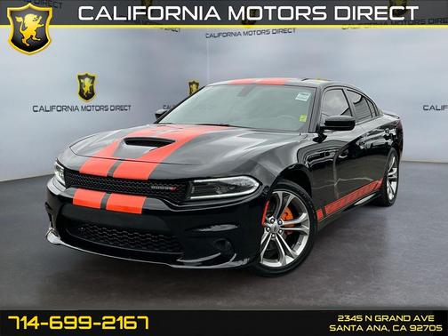 Pitch Black Clearcoat 2022 Dodge Charger GT