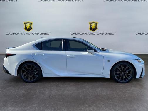 Ultra White 2025 Lexus IS 350 F SPORT Design