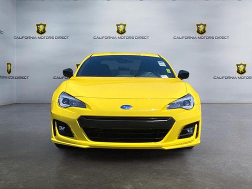 2017 Subaru BRZ Series. Yellow