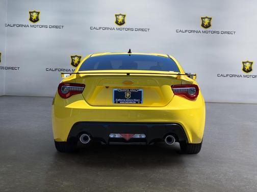 2017 Subaru BRZ Series. Yellow