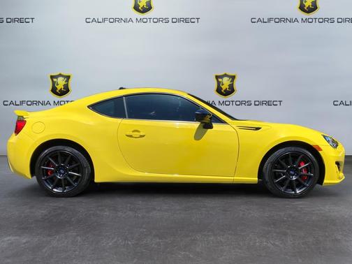 2017 Subaru BRZ Series. Yellow