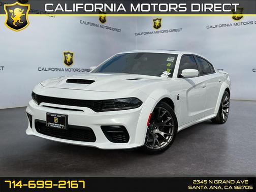 White Knuckle Clearcoat 2022 Dodge Charger SRT Hellcat