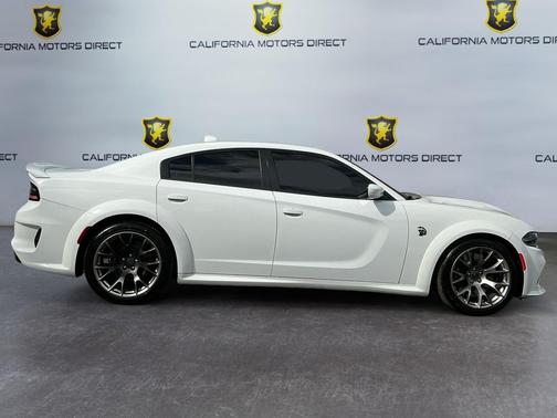 White Knuckle Clearcoat 2022 Dodge Charger SRT Hellcat