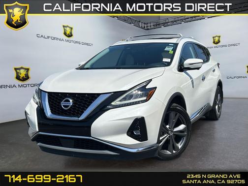 Pearl White Tricoat 2020 Nissan Murano Platinum Intelligent AWD