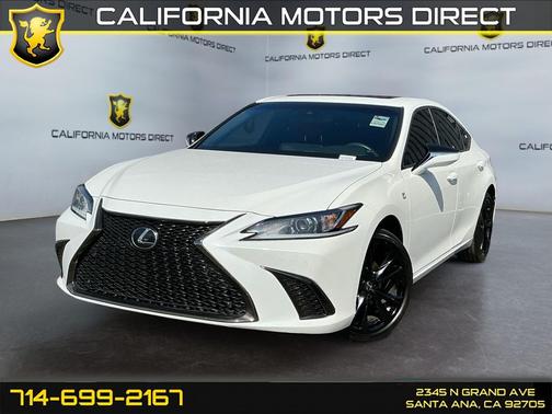Ultra White 2023 Lexus ES 350 F Sport