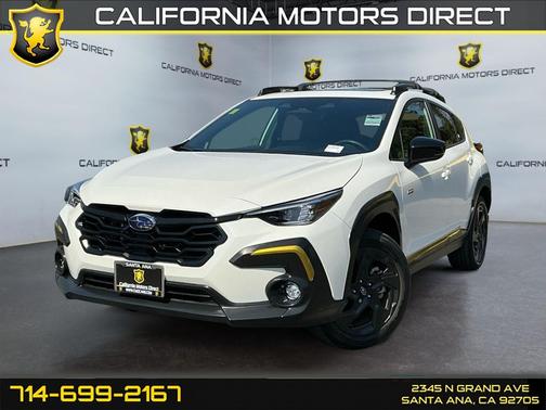 Crystal White Pearl 2024 Subaru Crosstrek Sport