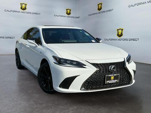 Ultra White 2023 Lexus ES 300h F SPORT Handling