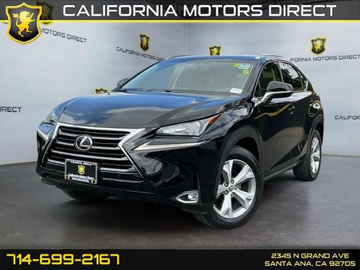 Obsidian 2017 Lexus NX 200t Base