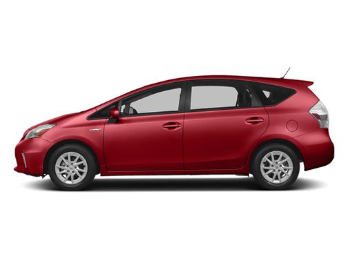 Barcelona Red Metallic 2014 Toyota Prius v Three