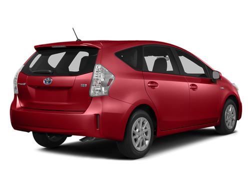 Barcelona Red Metallic 2014 Toyota Prius v Three