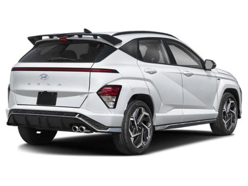 Atlas White 2024 Hyundai KONA N Line