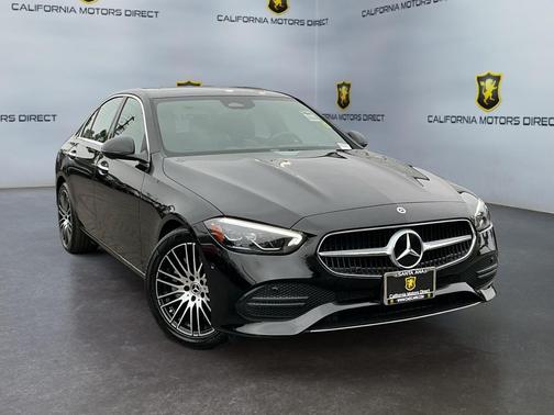 Black 2025 Mercedes-Benz C-Class Sedan