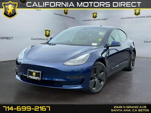 Deep Blue Metallic 2023 Tesla Model 3 Standard Range