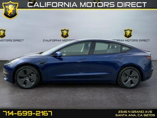 Deep Blue Metallic 2023 Tesla Model 3 Standard Range