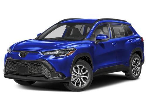 Blue Crush Metallic 2024 Toyota Corolla Hybrid SE