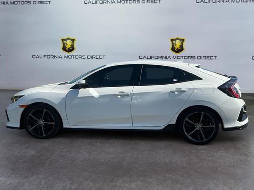 Platinum White Pearl 2021 Honda Civic Sport Touring