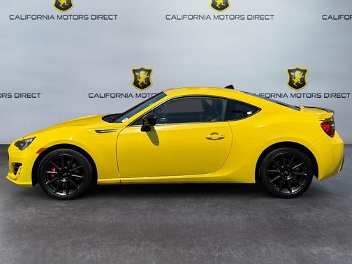 2017 Subaru BRZ Series. Yellow