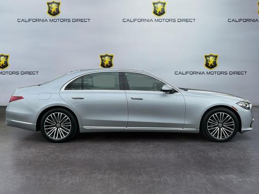 Cirrus Silver 2022 Mercedes-Benz S-Class 4MATIC