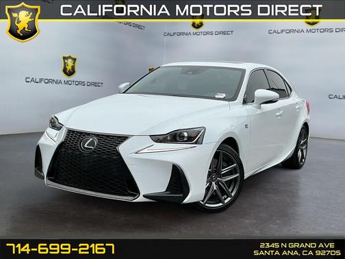 Ultra White 2020 Lexus IS 350 Base
