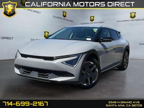 Wolf Gray 2025 Kia EV6 Light Long Range RWD