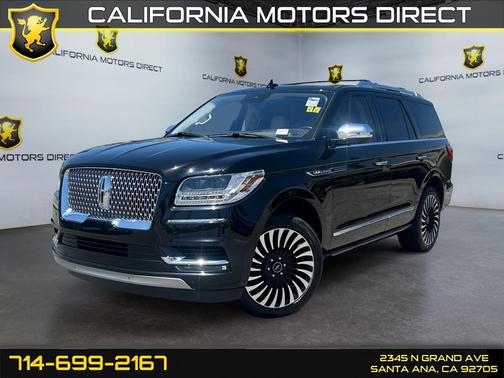 Infinite Black Metallic 2019 Lincoln Navigator Black Label