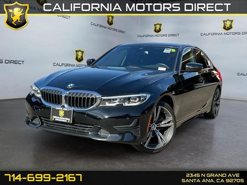 Jet Black 2021 BMW 330 330i