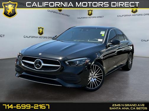 Black 2023 Mercedes-Benz C-Class C 300 4MATIC