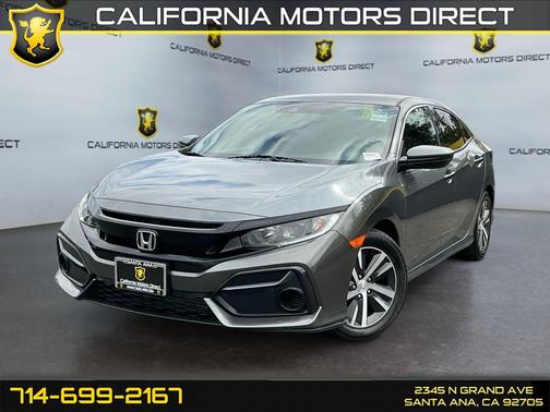 Polished Metal Metallic 2020 Honda Civic LX