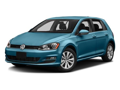 Silk Blue Metallic 2017 Volkswagen Golf TSI S 4-Door